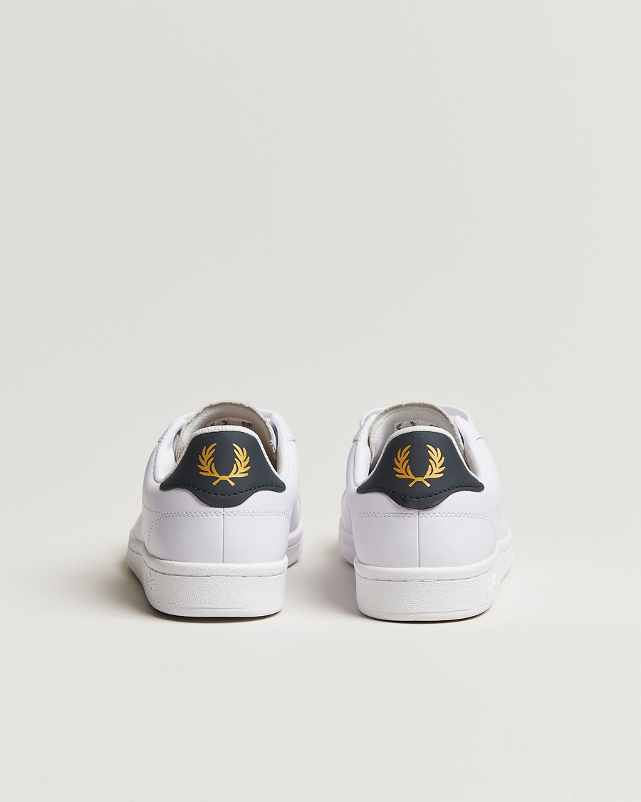 Herr | Sneakers | Fred Perry | B721 Leather Sneakers White/Navy