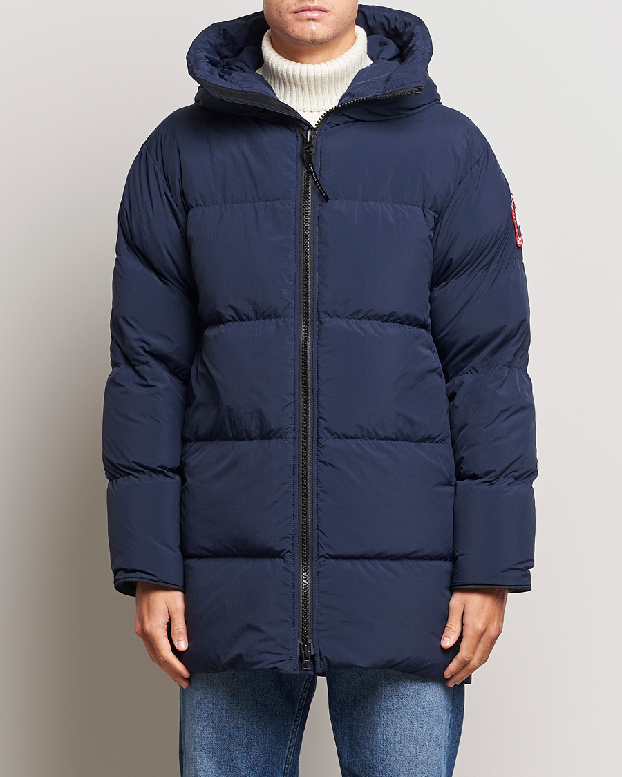 Herr | Jackor | Canada Goose | Lawrence Puffer Atlantic Navy