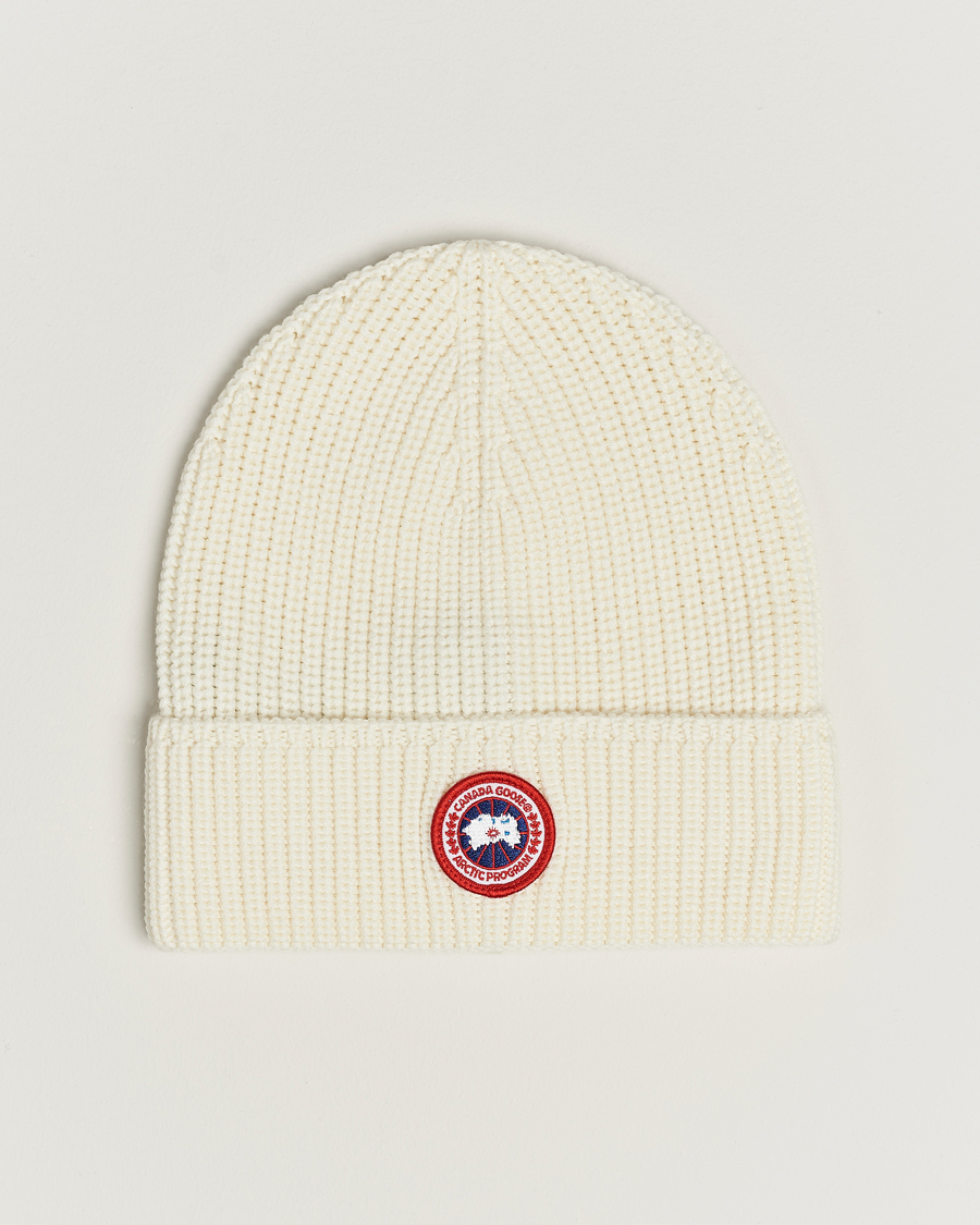 Herr | Canada Goose Arctic Disc Rib Toque Cottongrass | Canada Goose | Arctic Disc Rib Toque Cottongrass