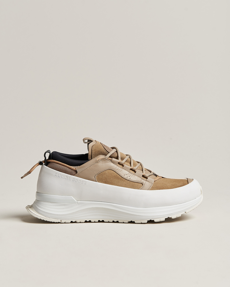Herr | Canada Goose Glacier Trail Sneaker Tan/White | Canada Goose | Glacier Trail Sneaker Tan/White