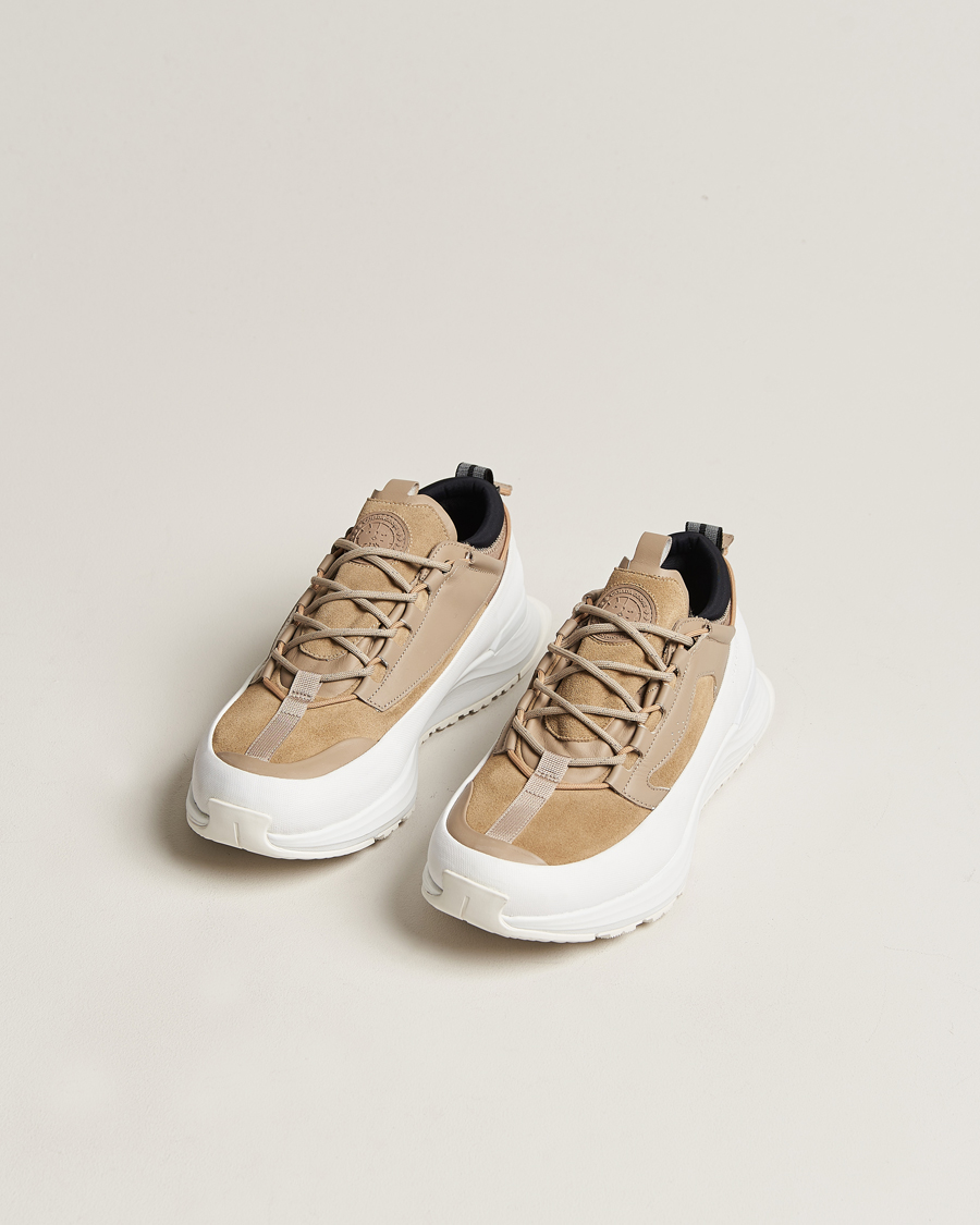 Herr | Canada Goose Glacier Trail Sneaker Tan/White | Canada Goose | Glacier Trail Sneaker Tan/White