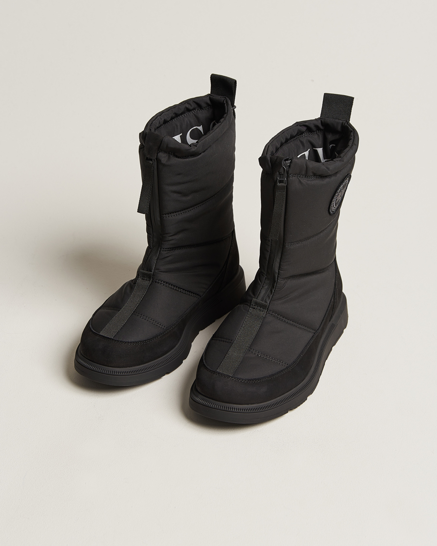 Herr | Canada Goose Crofton Fold Down Puffer Boot Black | Canada Goose | Crofton Fold Down Puffer Boot Black