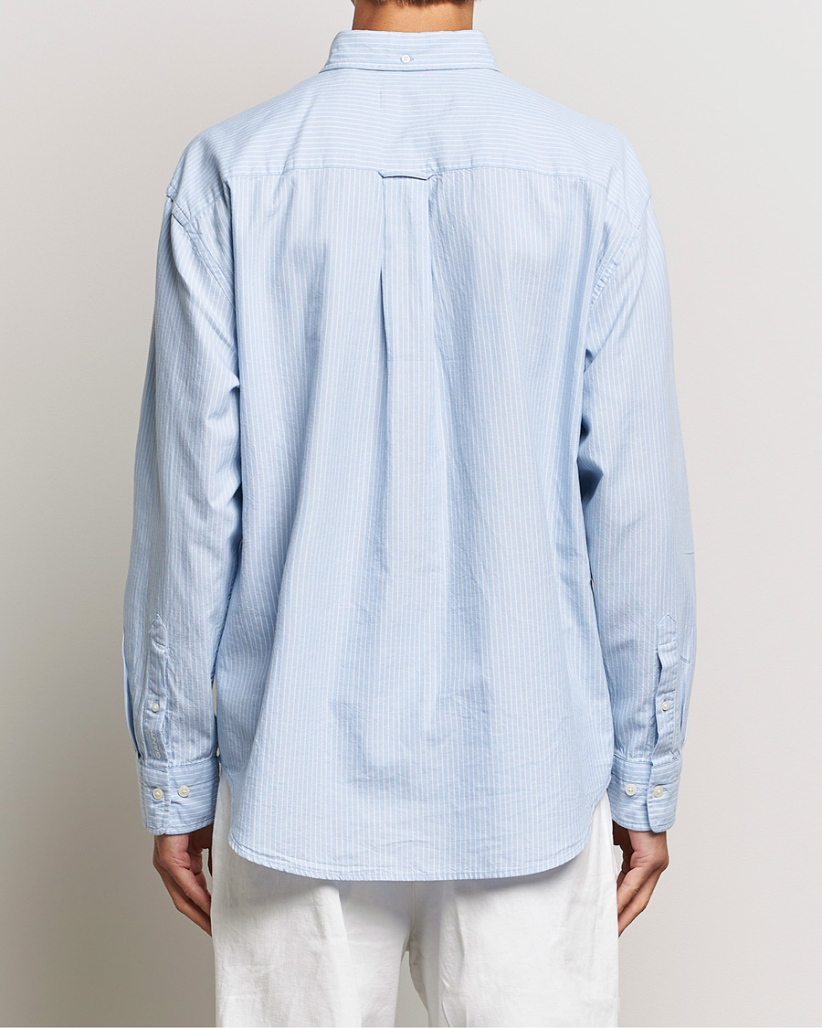 Herr | Skjortor | GANT | Regular Fit Archive Oxford Striped Shirt Muted Blue
