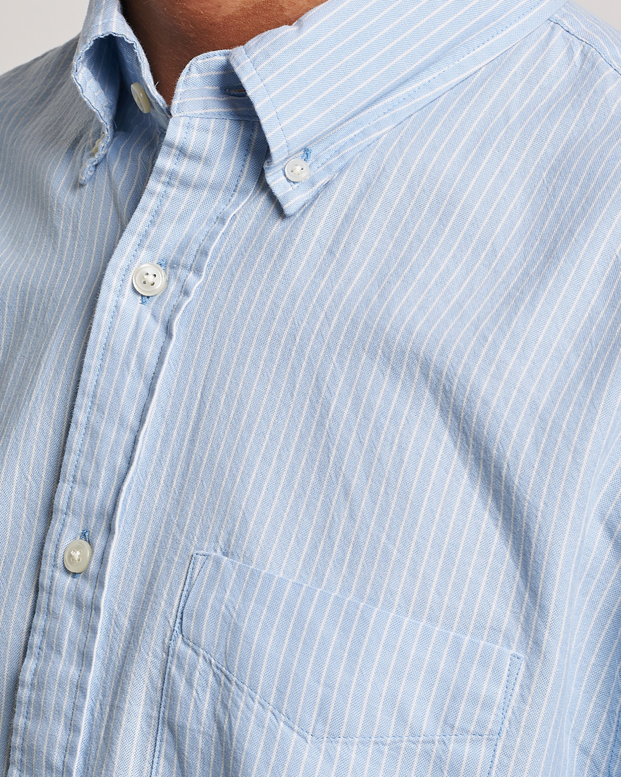 Herr | Skjortor | GANT | Regular Fit Archive Oxford Striped Shirt Muted Blue