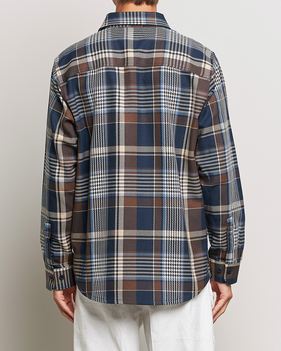 Herr | Skjortor | GANT | Heavy Twill Checked Overshirt Marine