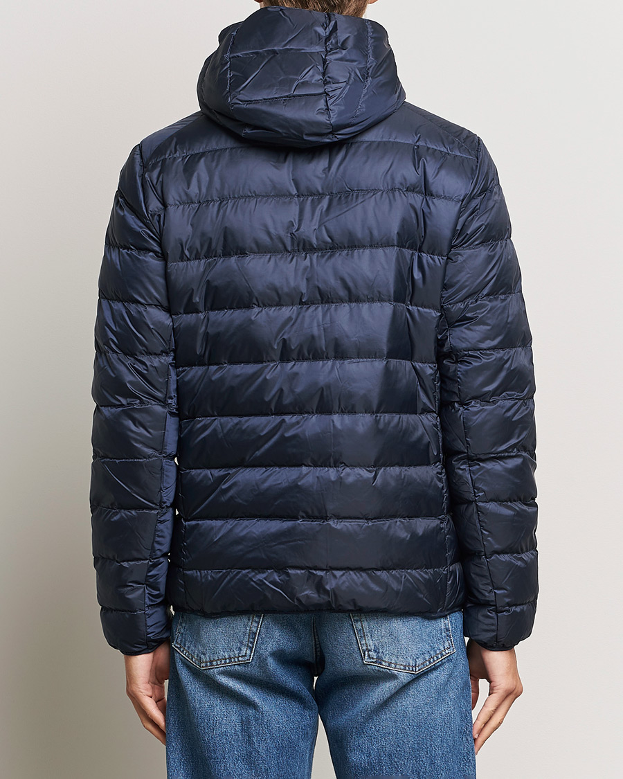Herr | Jackor | GANT | Light Down Hooded Jacket Evening Blue