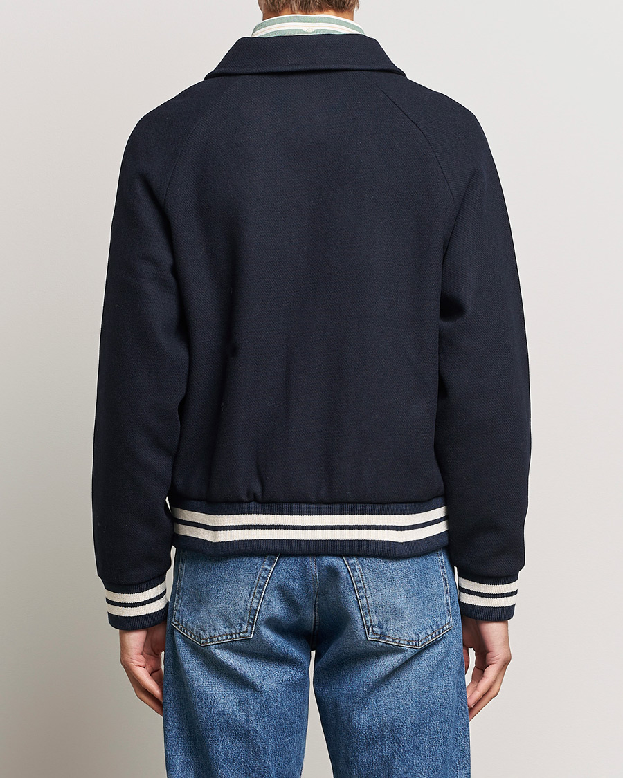 Herr | Jackor | GANT | Wool Varsity Jacket Evening Blue