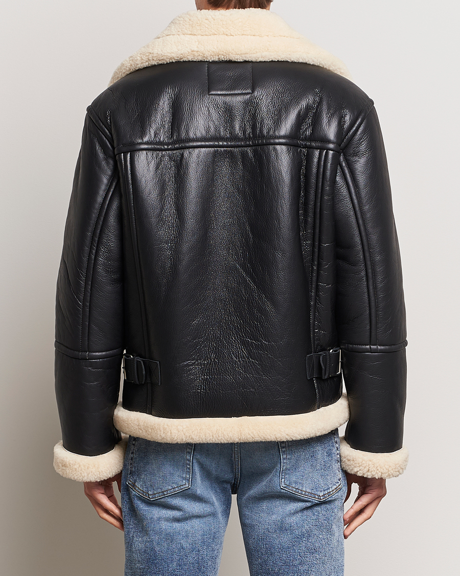 Herr | Jackor | Gant | Heavy Shearling Jacket Black