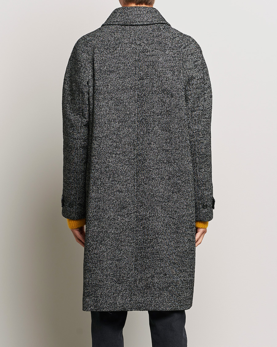 Herr | Jackor | GANT | Relaxed Fit Wool Coat Ebony Black