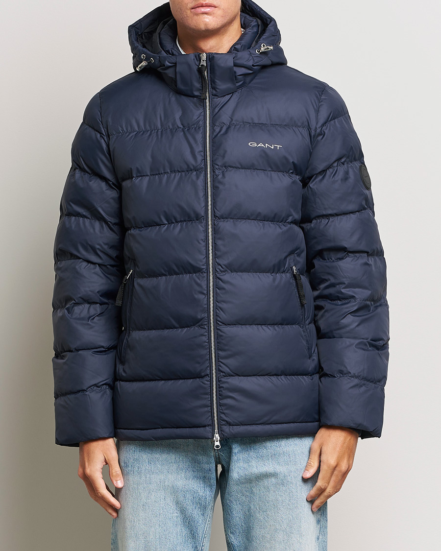 Herr | Jackor | GANT | The Active Cloud Jacket Evening Blue