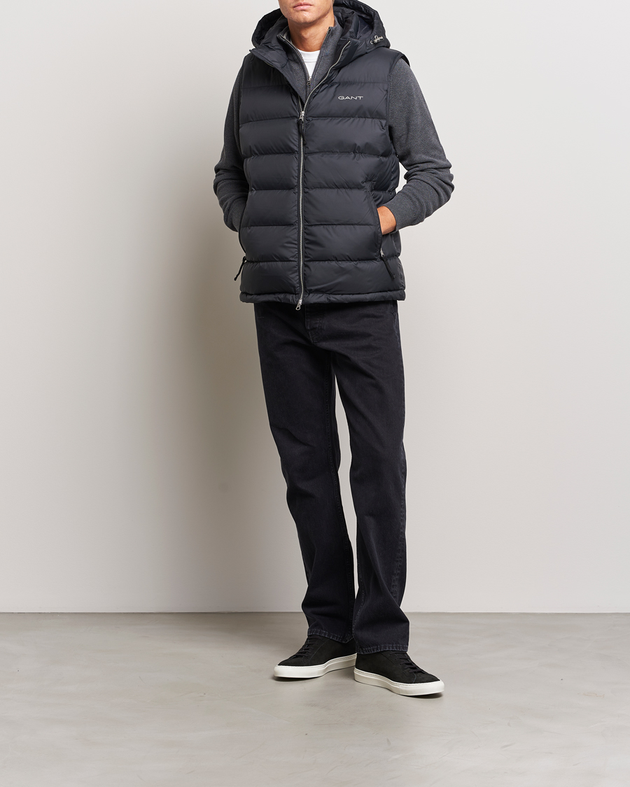 Herr | Jackor | GANT | The Active Cloud Vest Black