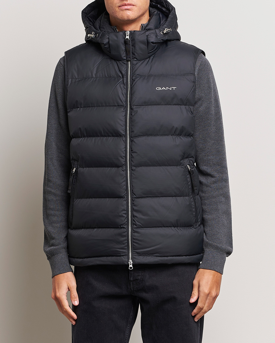 Herr | Jackor | GANT | The Active Cloud Vest Black