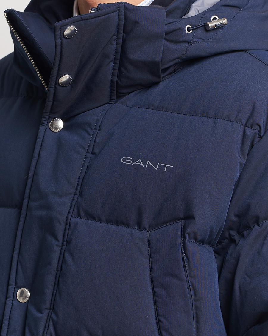 Herr | Jackor | GANT | Long Alta Down Parka Evening Blue