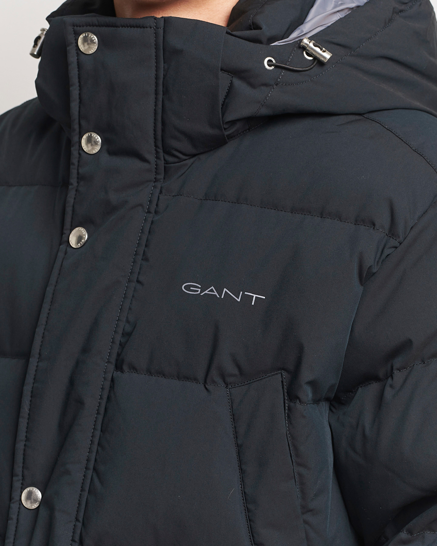 Herr | Jackor | GANT | Long Alta Down Parka Black