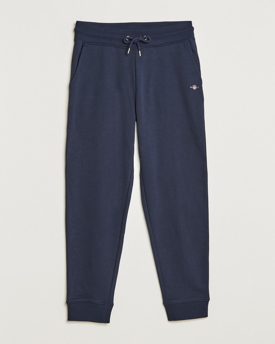 Herr | Byxor | Gant | Original Sweatpant Evening Blue