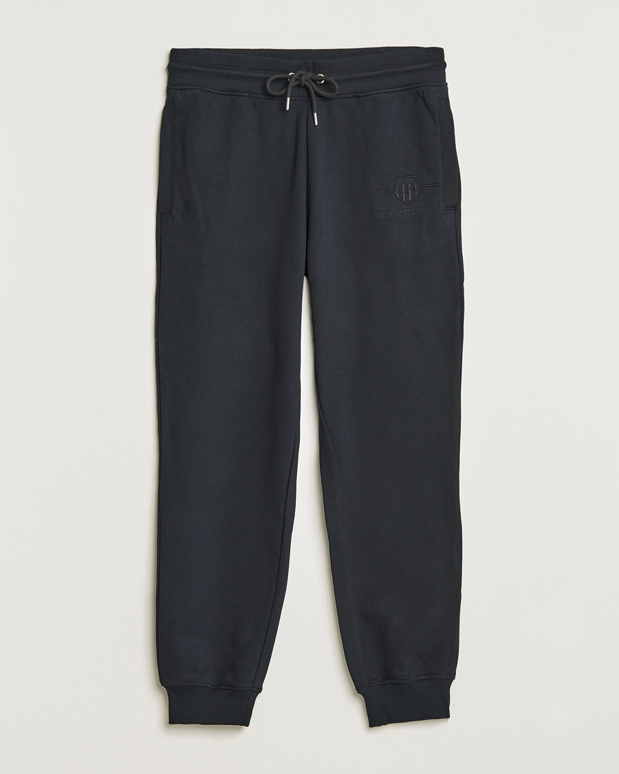 Herr | Byxor | GANT | Archive Shield Sweatpants Black