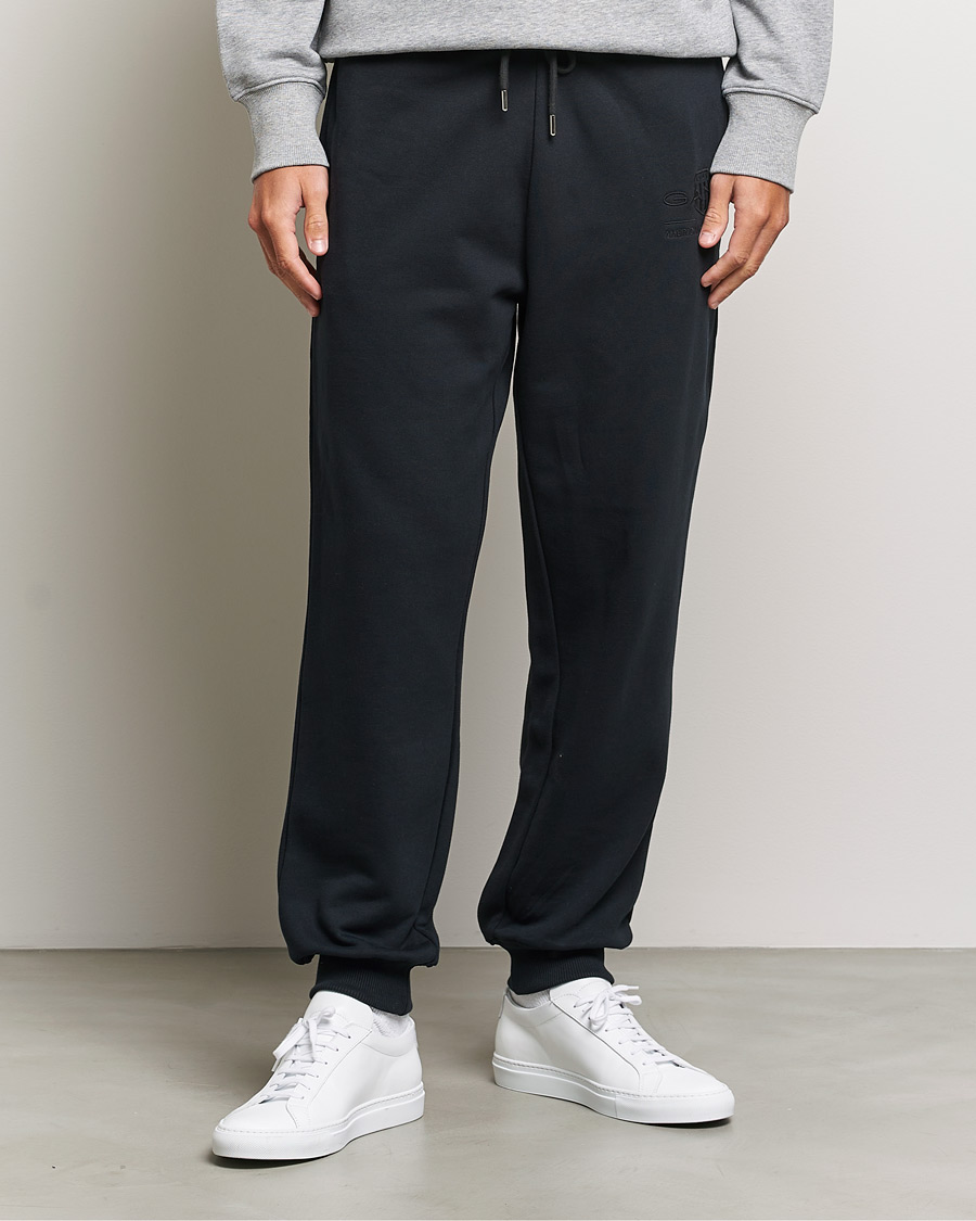 Herr | Byxor | GANT | Archive Shield Sweatpants Black