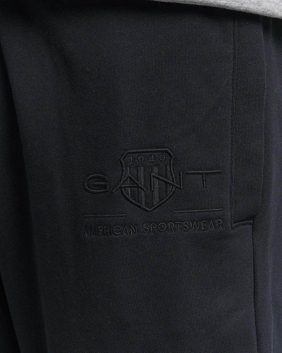 Herr | Byxor | GANT | Archive Shield Sweatpants Black