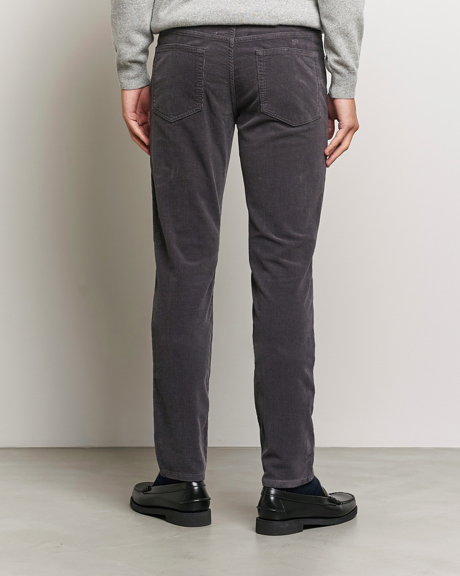 Herr | Byxor | GANT | Cord 5-Pocket Jeans Antracite