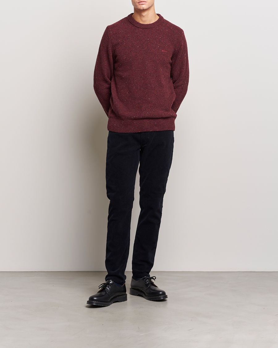Herr | Byxor | GANT | Cord 5-Pocket Jeans Evening Blue