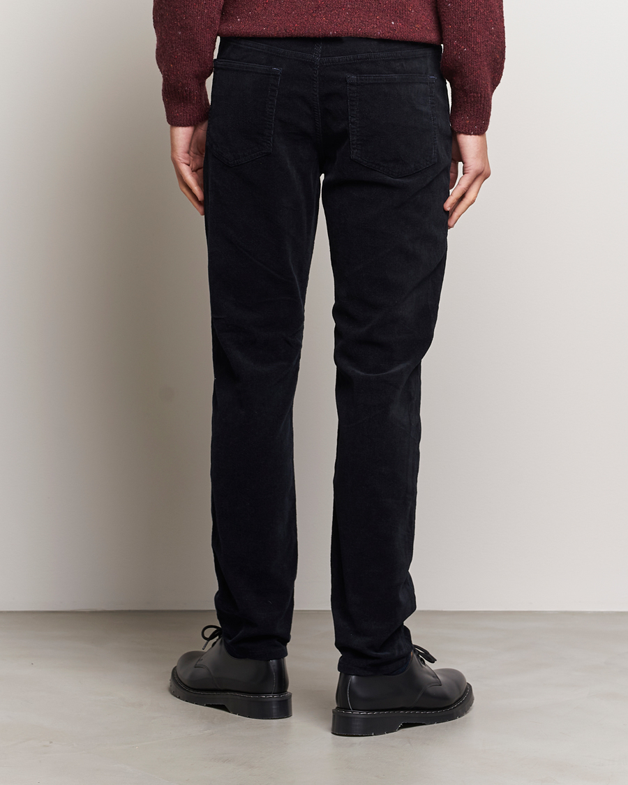 Herr | Byxor | GANT | Cord 5-Pocket Jeans Evening Blue
