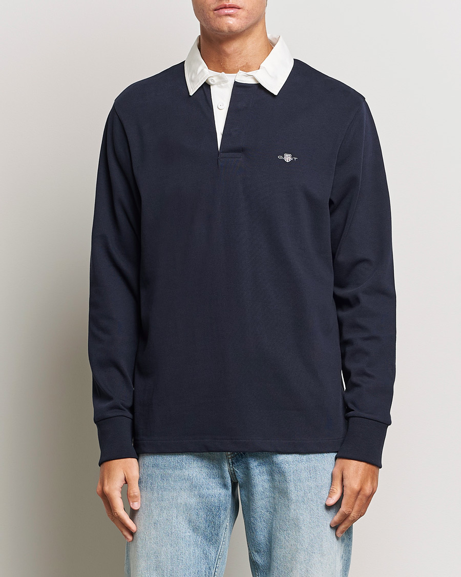 Herre |  | GANT | Reg Shield Heavy Rugger Evening Blue