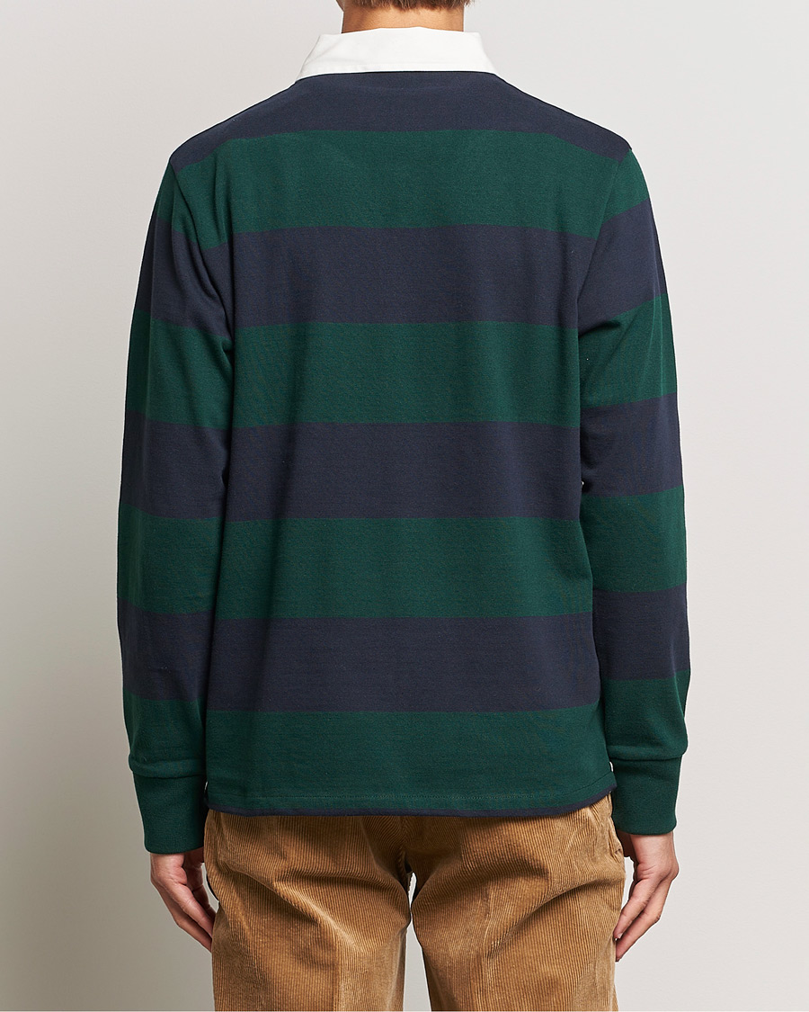 Herr | Tröjor | GANT | Original Barstripe Heavy Rugger Tartan Green