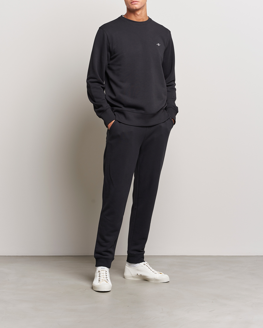Herr | Tröjor | Gant | Original Crew Neck Sweatshirt Black
