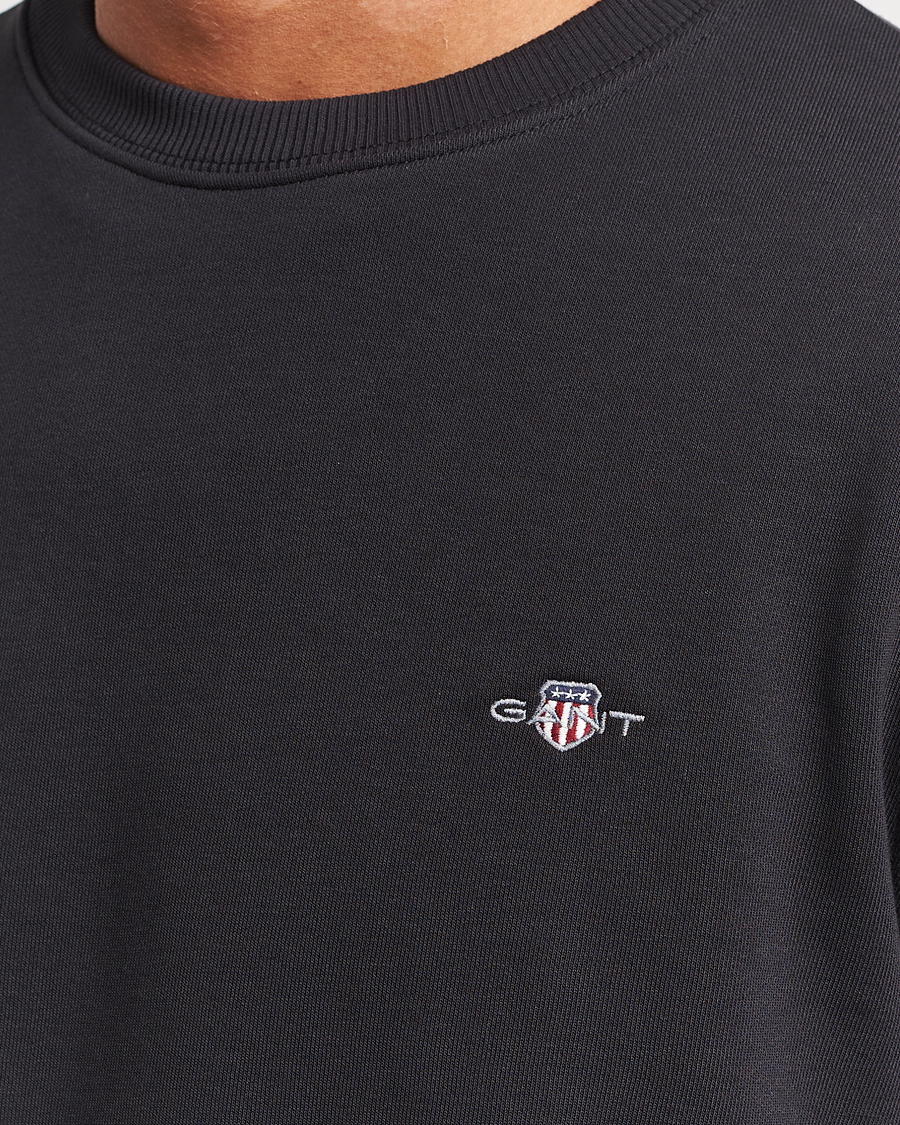 Herr | Tröjor | Gant | Original Crew Neck Sweatshirt Black