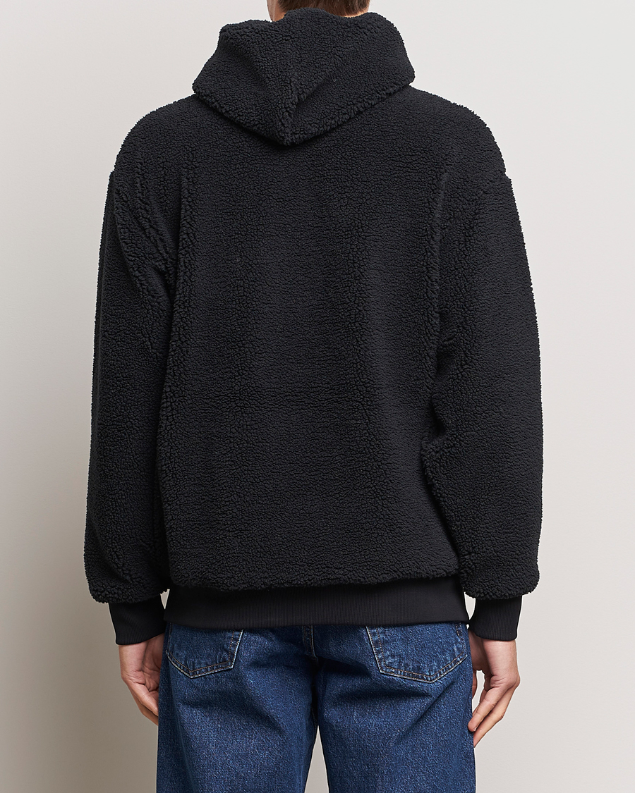 Herr | Tröjor | GANT | Sherpa Fleece Hoodie Black