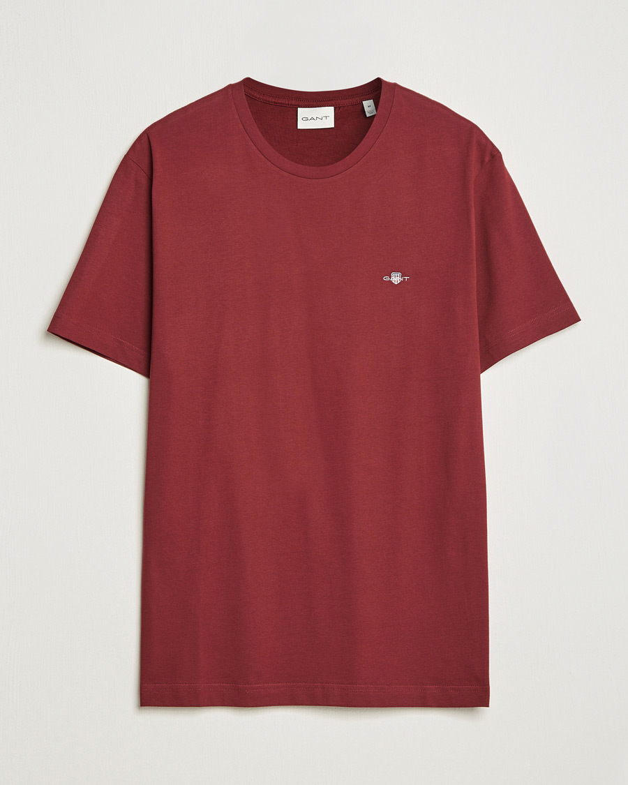 Herr | T-Shirts | GANT | The Original T-shirt Plumped Red