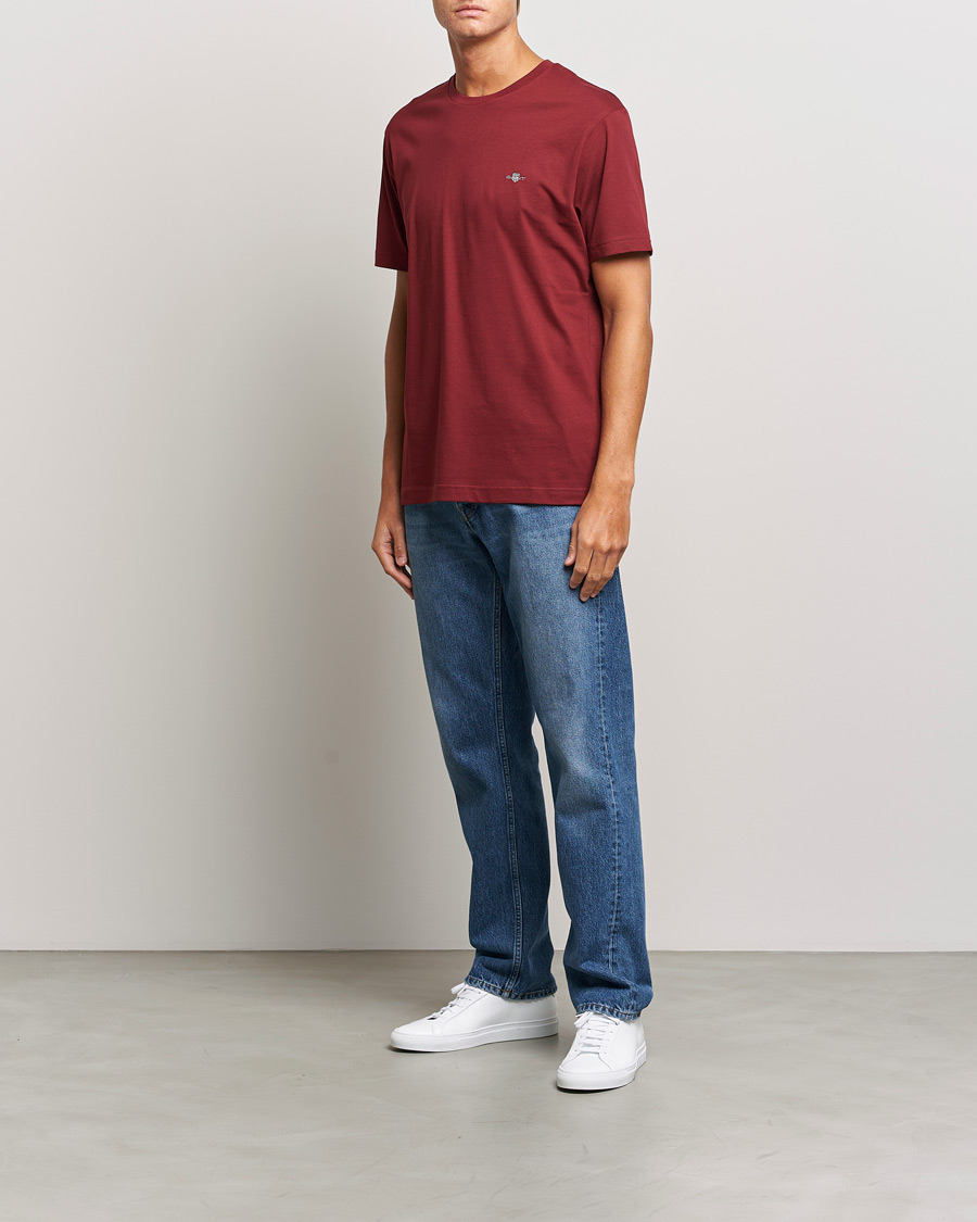 Herr | T-Shirts | GANT | The Original T-shirt Plumped Red