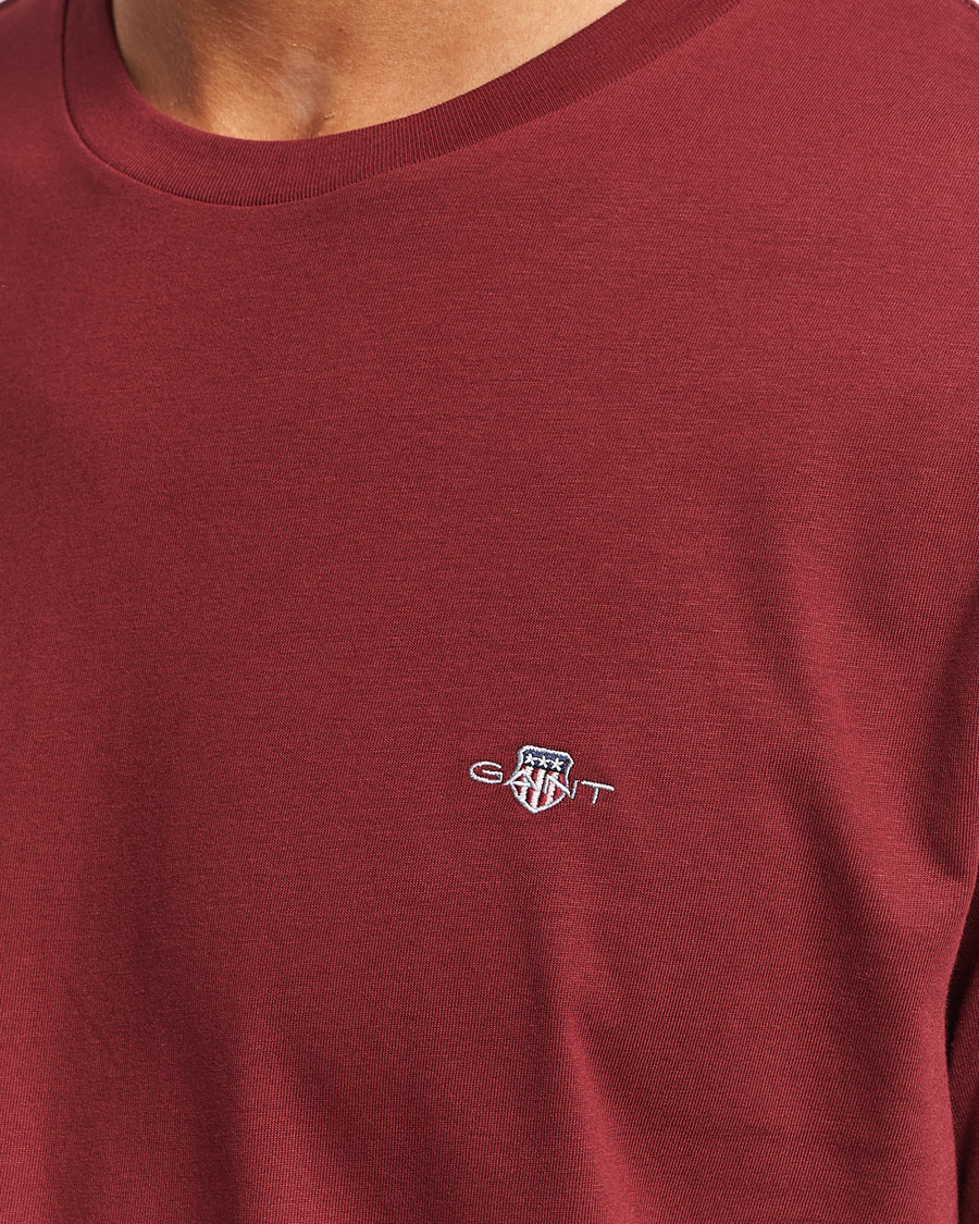 Herr | T-Shirts | GANT | The Original T-shirt Plumped Red