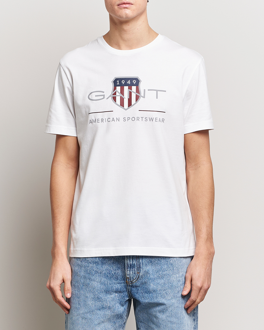 Herr |  | GANT | Archive Shield Logo T-Shirt White