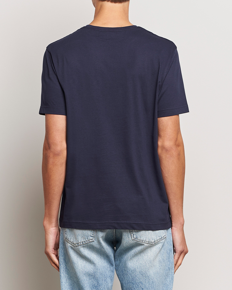 Herr | T-Shirts | GANT | Archive Shield Logo T-Shirt Evening Blue