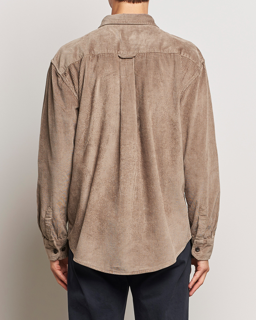 Herr | Skjortor | GANT | Relaxed Fit Corduroy Overshirt Desert Brown