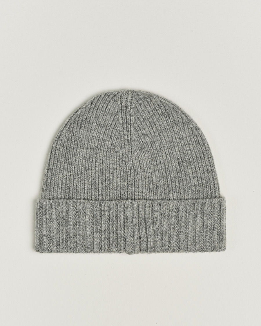 Herr | GANT Wool Lined Beanie Grey Melange | GANT | Wool Lined Beanie Grey Melange