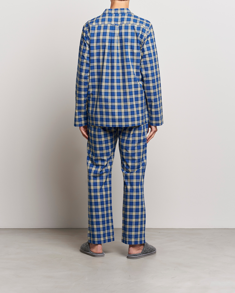 Herr | Pyjamasset | GANT | Checked Pyjama Set College Blue