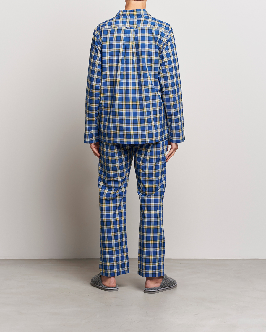 Herr | Pyjamas & Morgonrockar | Gant | Checked Pyjama Set College Blue