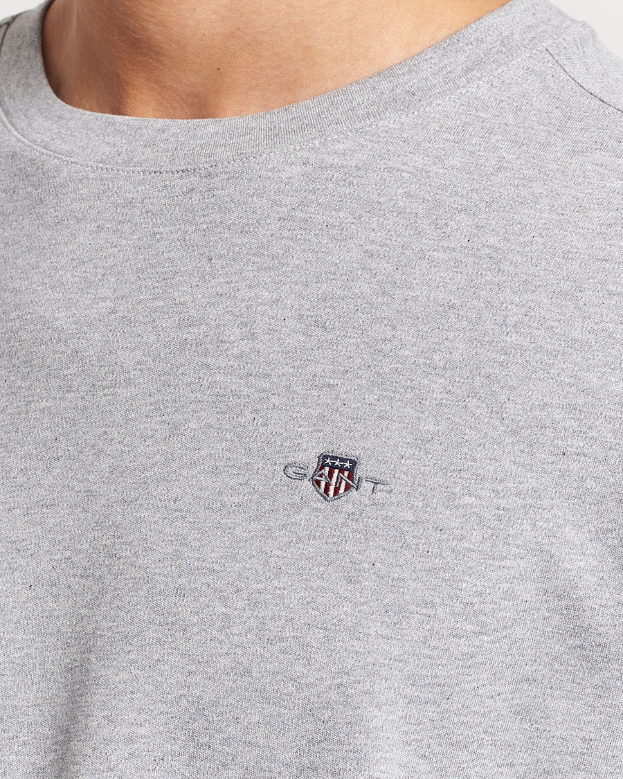 Herr | Pyjamas & Morgonrockar | GANT | Premium Loungewear Set Grey Melange