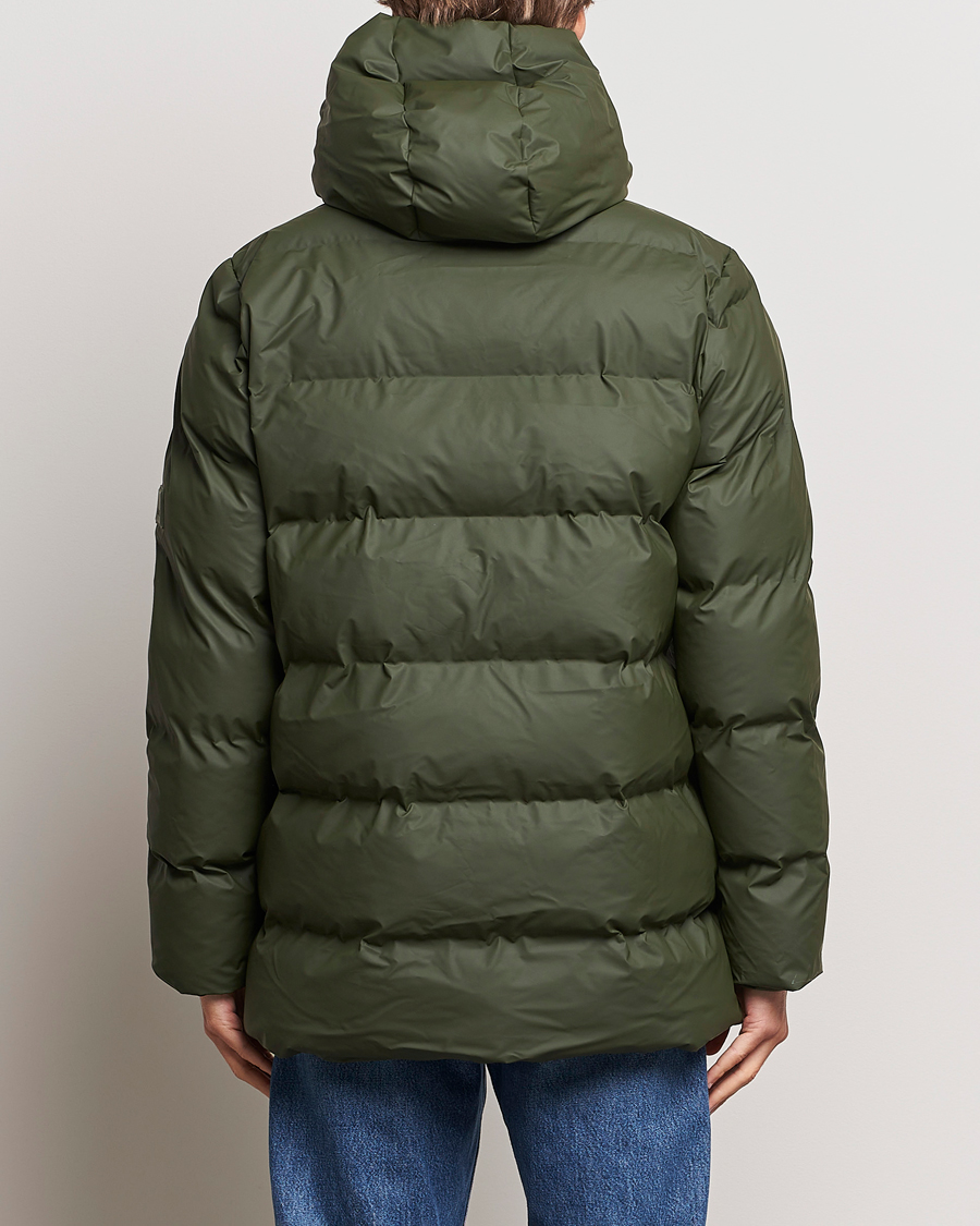 Herr | Jackor | RAINS | Alta Puffer Parka Green
