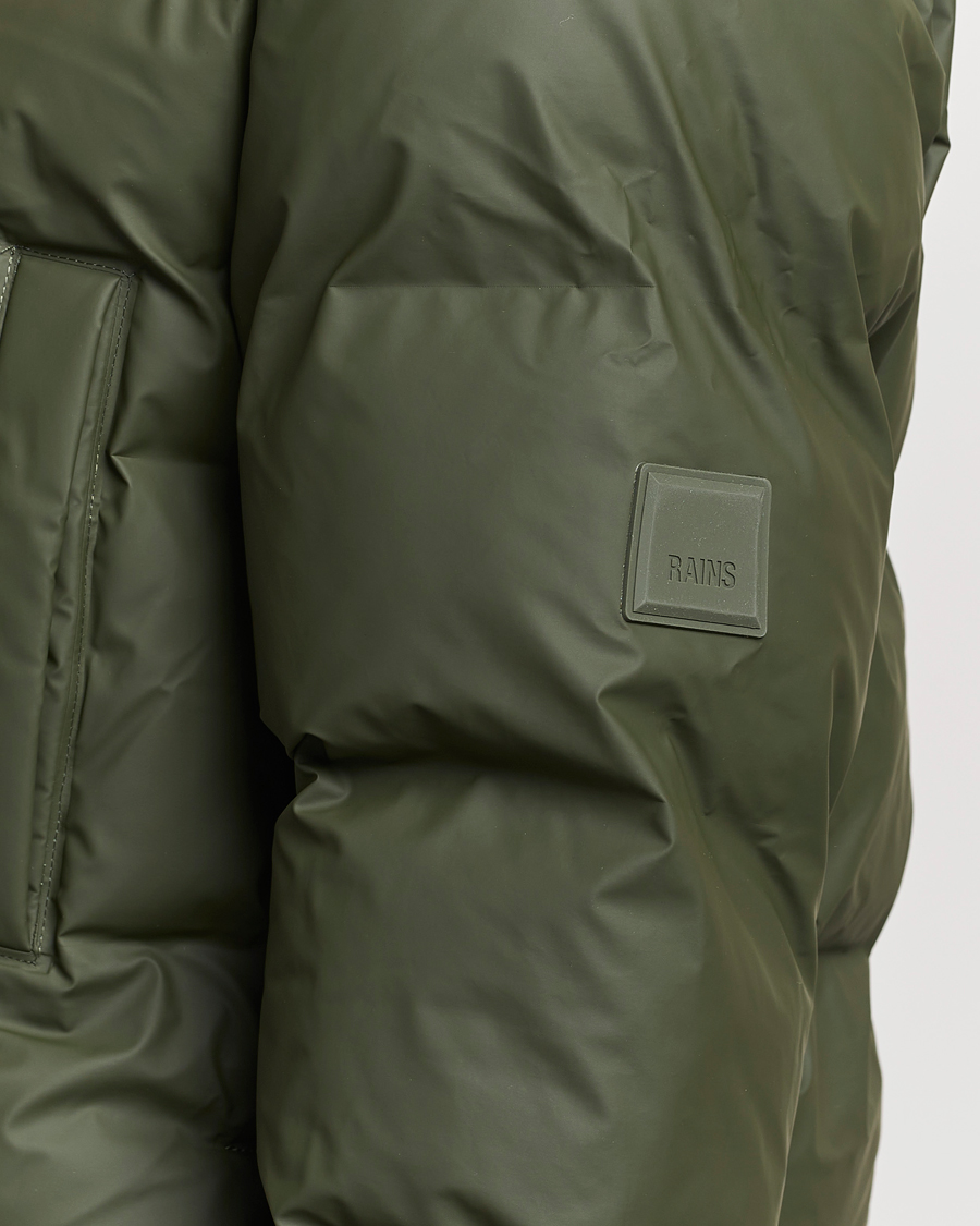 Herr | Jackor | RAINS | Alta Puffer Parka Green