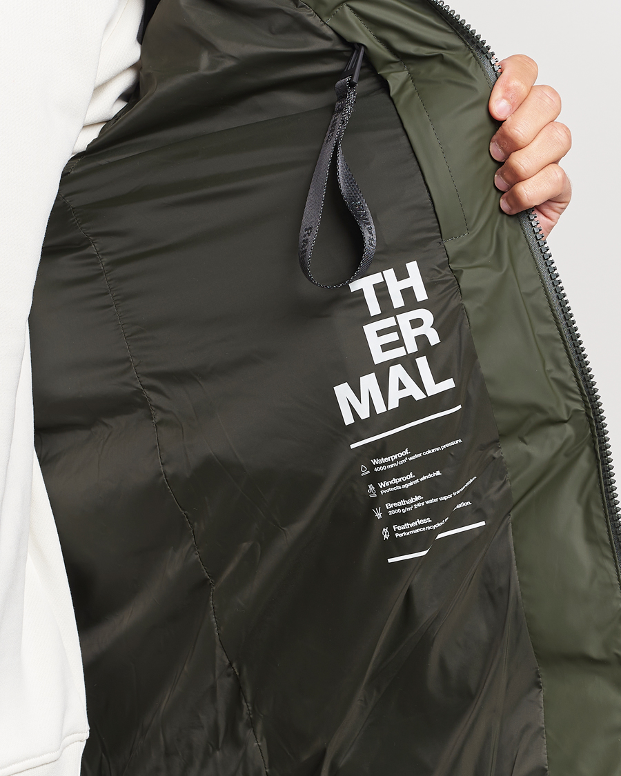 Herr | Jackor | RAINS | Alta Puffer Parka Green
