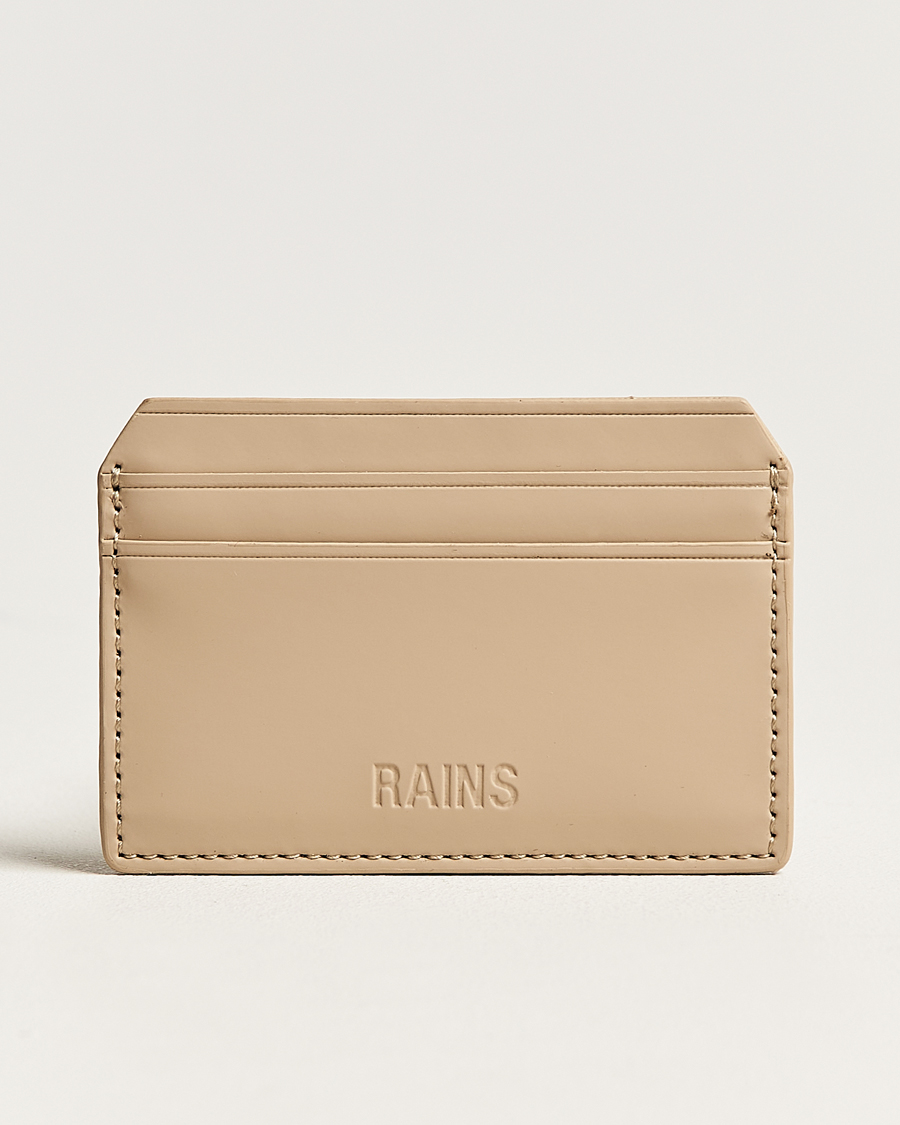 Herr | RAINS Card Holder Sand | RAINS | Card Holder Sand