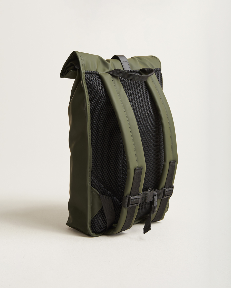 Herr | Accessoarer | RAINS | Rolltop Rucksack Green