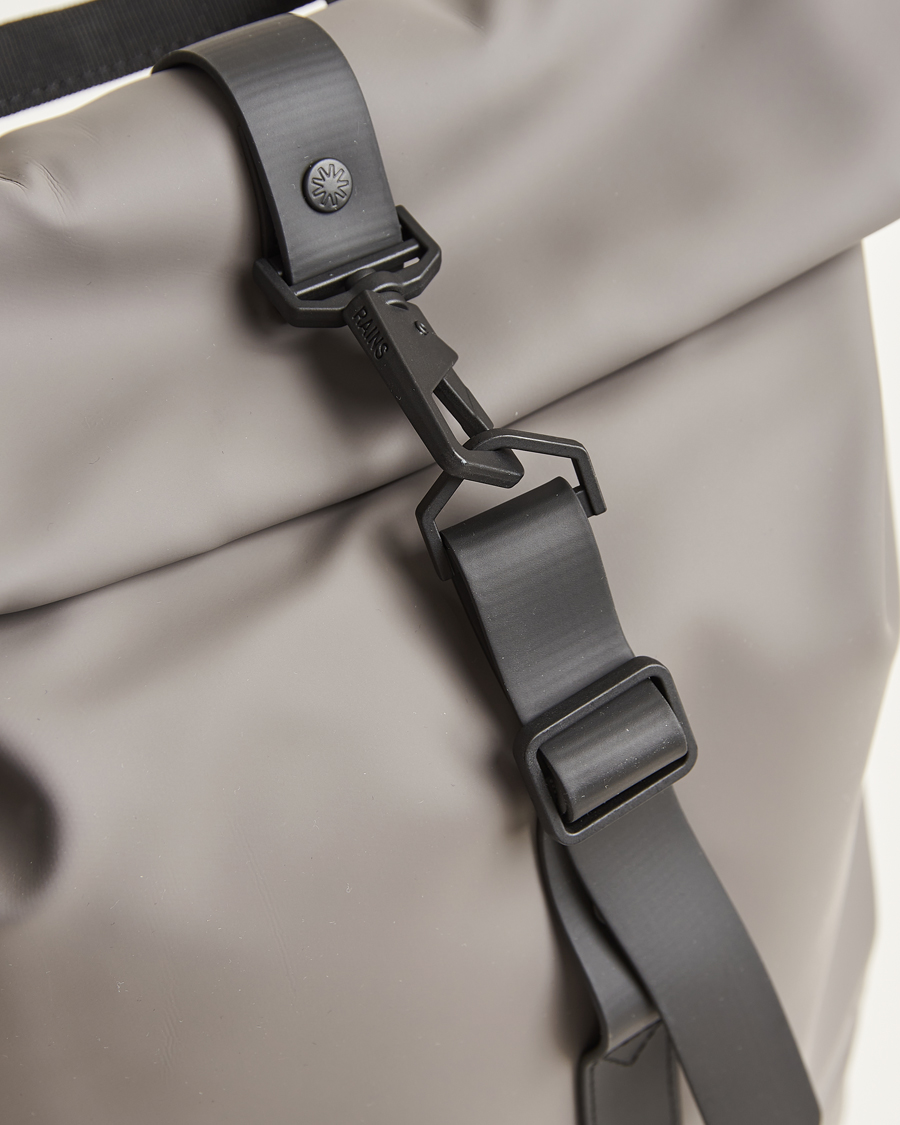 Herr | RAINS Rolltop Rucksack Grey | RAINS | Rolltop Rucksack Grey