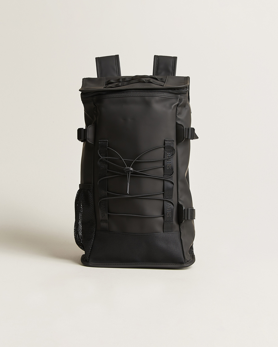Herr | RAINS Trail Mountaineer Backpack Black | RAINS | Trail Mountaineer Backpack Black