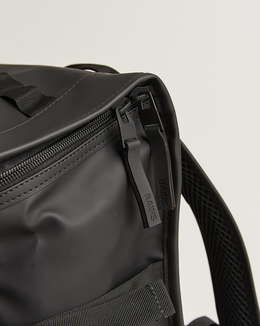 Herr | RAINS Trail Mountaineer Backpack Black | RAINS | Trail Mountaineer Backpack Black