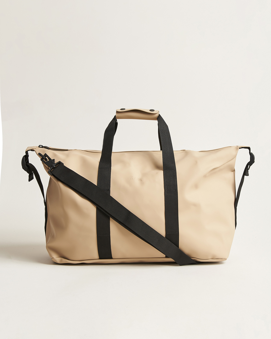 Herr | RAINS Hilo Weekendbag Sand | RAINS | Hilo Weekendbag Sand