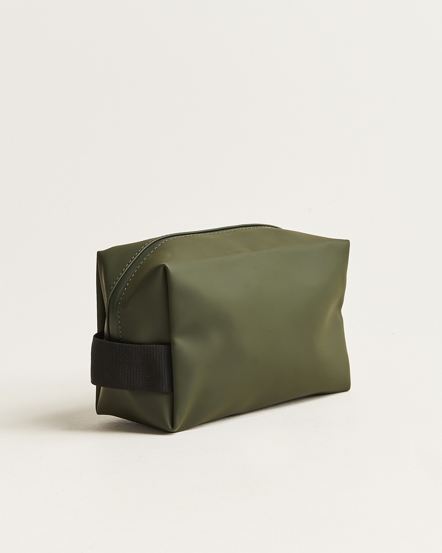 Herr | RAINS | RAINS | Washbag Small Green